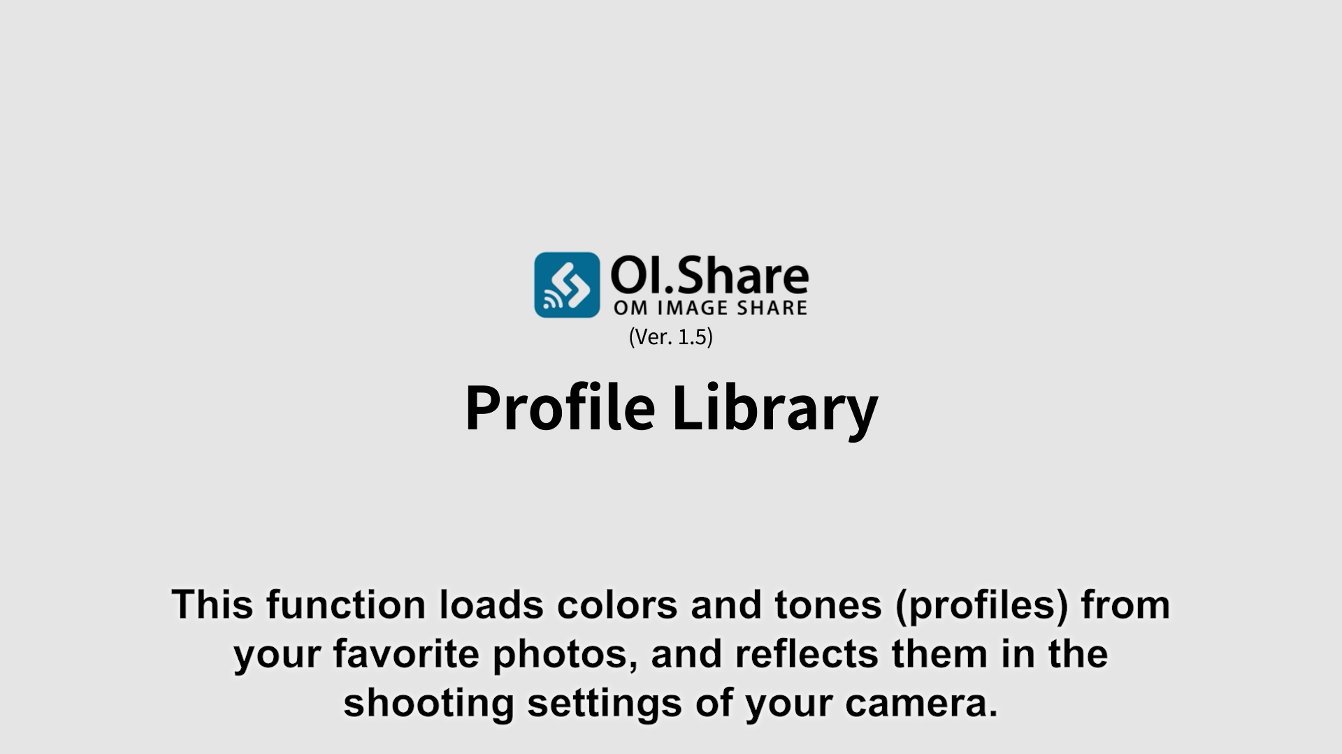 Profile Library 
